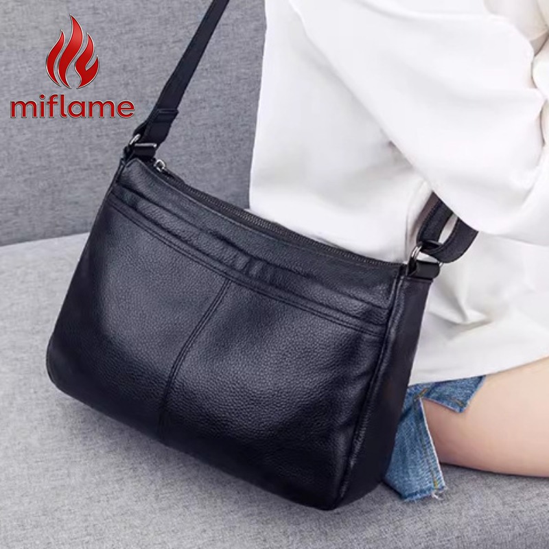 Quiet Luxury Bags Crossbody - กระเป๋าหนังแท้ทรงโฮโบสำหรับผู้หญิง กระเป๋าสะพายไหล่ขนาดใหญ่สำหรับใช้ในชีวิตประจำวัน พร้อมสายสะพาย ไม่มีโลโก้ ดีไซน์เรียบหรู กระเป๋าสะพายข้าง