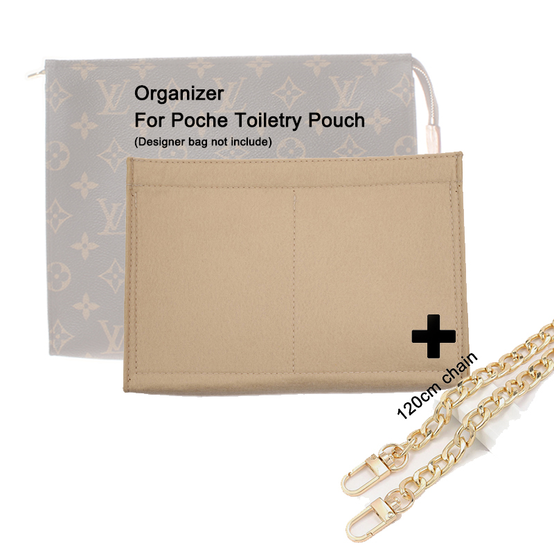 Luxury Bags Lv - สำหรับ Poche กระเป๋าใส่เครื่องสำอางค์กระเป๋าใส่ Organizer 15 19