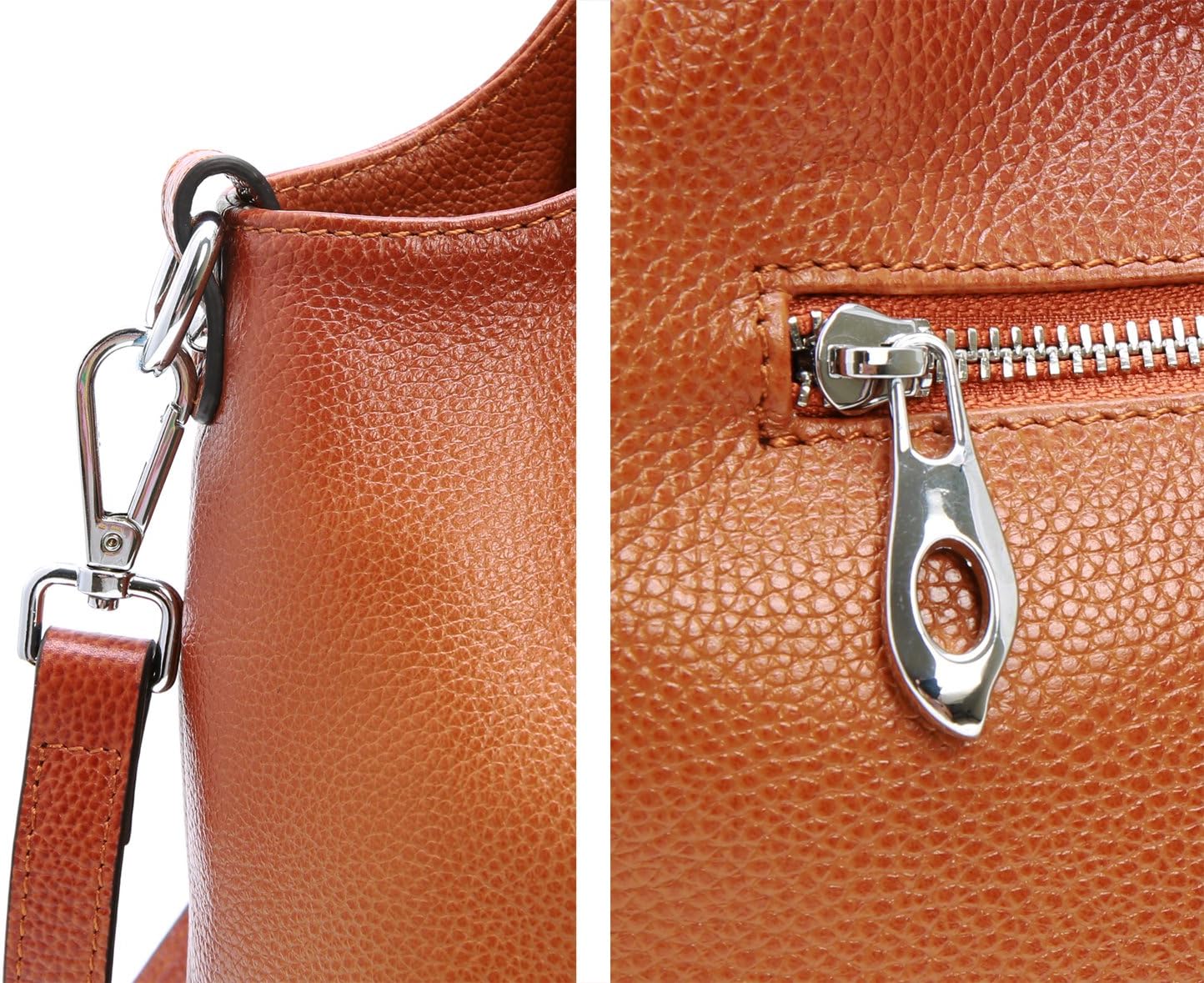 กระเป๋าสะพายไหล่หนังแท้และกระเ - Quiet Luxury Bags Crossbody บทวิจารณ์และราคา