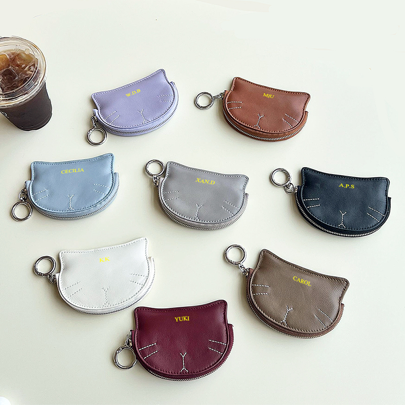 แมวน่ารักมินิเหรียญพร้อมพวงกุญ - Luxury Bags Name For Women บทวิจารณ์และราคา
