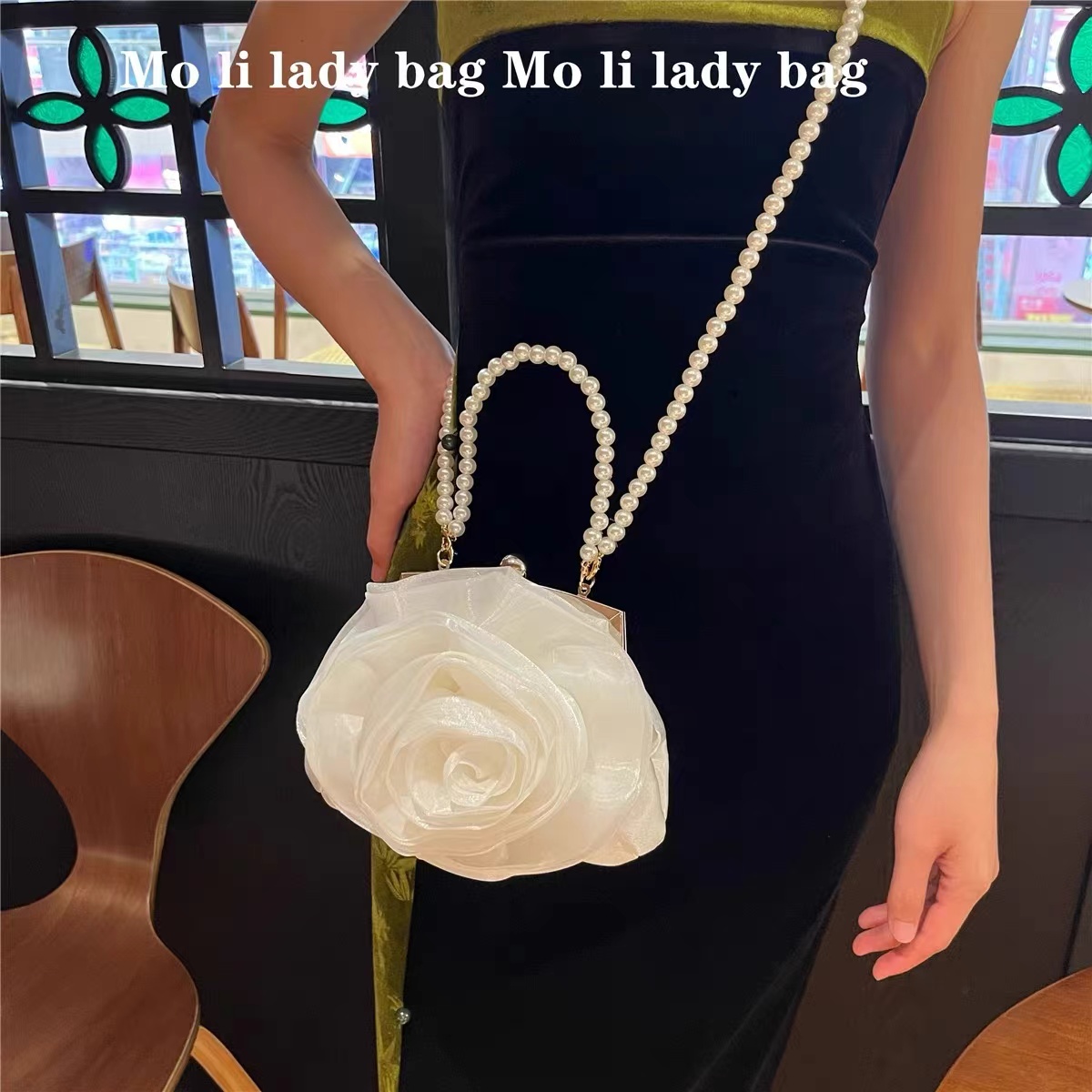 กระเป๋าถือซาตินลายดอกไม้ดีไซน์ - Luxury Bags On Sale บทวิจารณ์และราคา