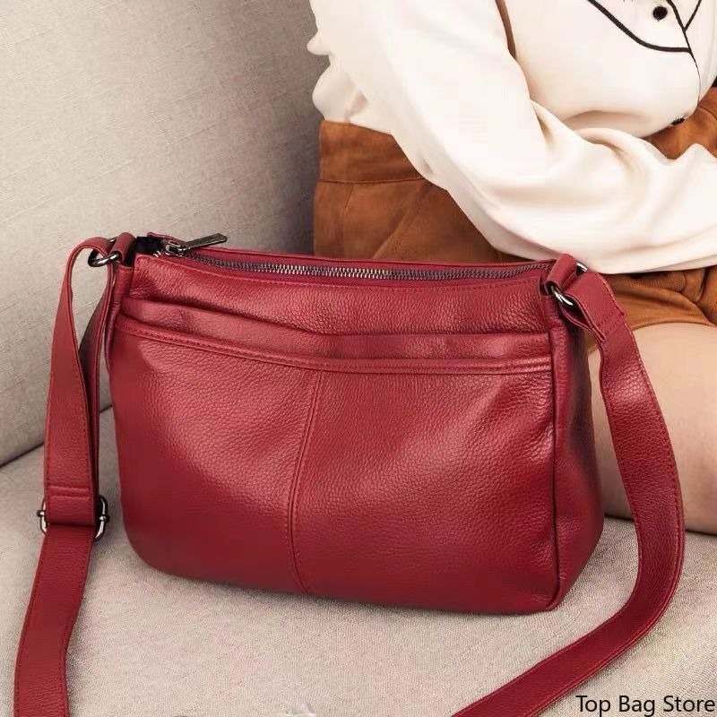 กระเป๋าหนังแท้ทรงโฮโบสำหรับผู้ - Quiet Luxury Bags Crossbody บทวิจารณ์และราคา
