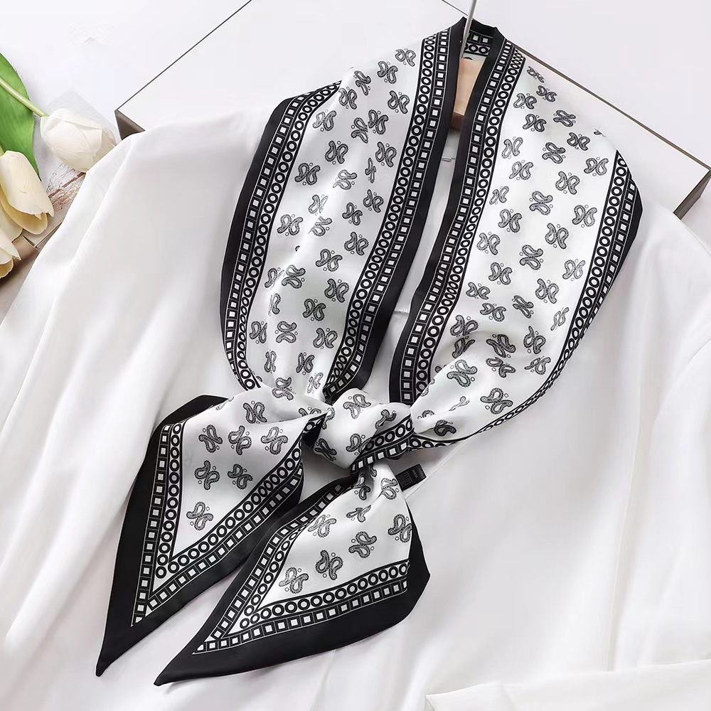 ผ้าพันคอไหมพิมพ์ลายม้าลายสุดหร - Luxury Bags Online บทวิจารณ์และราคา
