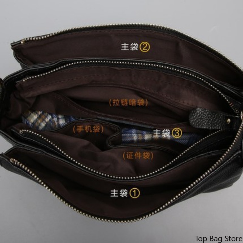 กระเป๋าหนังแท้สะพายข้างสำหรับผ - Quiet Luxury Bags Crossbody บทวิจารณ์และราคา