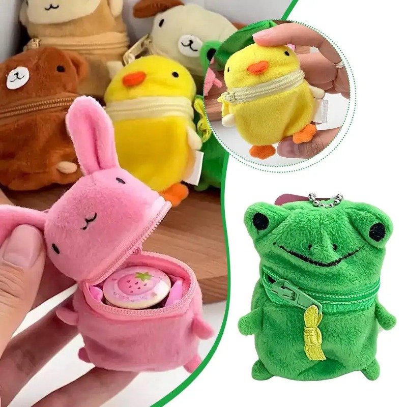 กระเป๋าใส่เหรียญรูปกระต่ายสีชม - Accordion Wallet Zip บทวิจารณ์และราคา