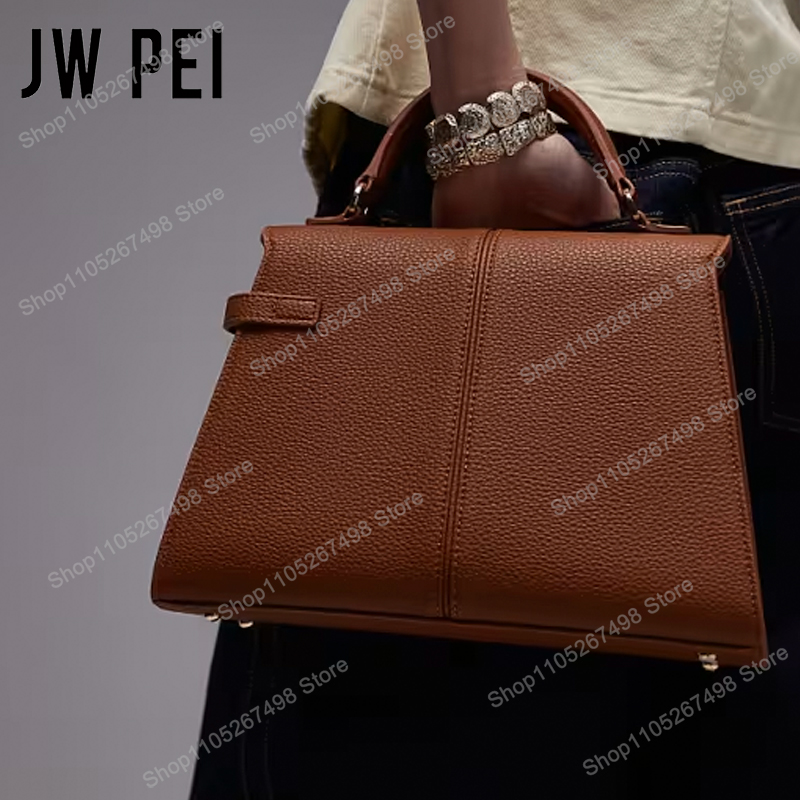 กระเป๋าถือหนังแท้ทรงสี่เหลี่ยม - Quiet Luxury Bags Crossbody บทวิจารณ์และราคา