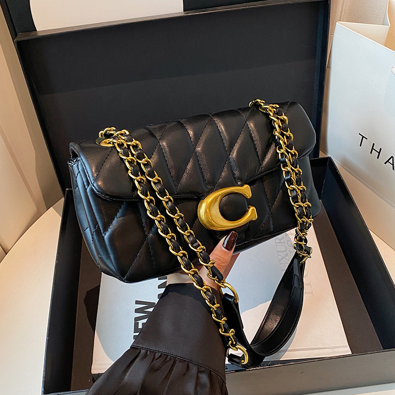 กระเป๋าสะพายไหล่หนังควิลท์สำหร - Luxury Bags On Sale บทวิจารณ์และราคา