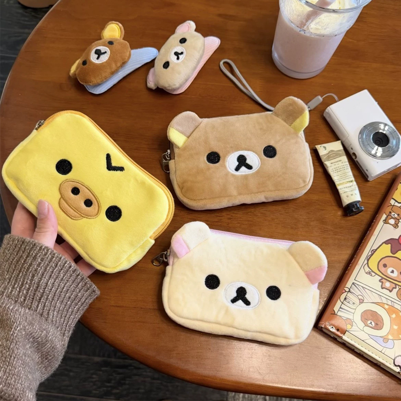 กระเป๋าใส่เหรียญลายริลัคคุมะสุ - Accordion Wallet Zip บทวิจารณ์และราคา