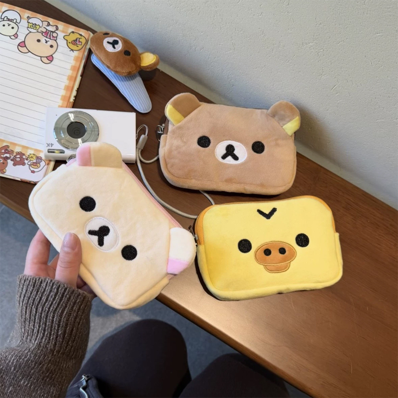 กระเป๋าใส่เหรียญลายริลัคคุมะสุ - Accordion Wallet Zip บทวิจารณ์และราคา