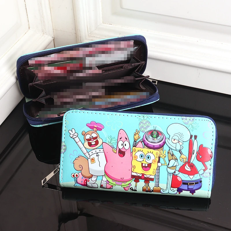 กระเป๋าสตางค์ยาวลายสพันจ์บ็อบ  - Accordion Wallet Zip บทวิจารณ์และราคา