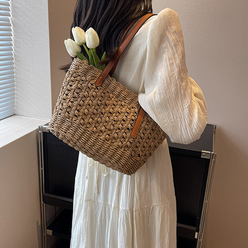 Designer Casual หวายหวาย Tote  - Luxury Beach Bags Ysl บทวิจารณ์และราคา