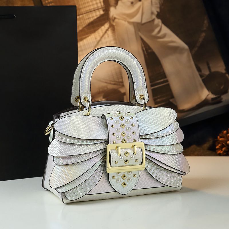 2024 New Pearl Riveted Wingsผู - Luxury Bags Lv บทวิจารณ์และราคา