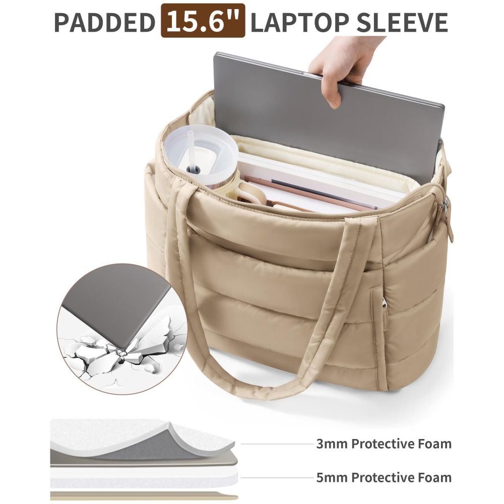 กระเป๋าโท้ทพัฟเฟอร์ความจุขนาดใ - Accordion Wallet Zip บทวิจารณ์และราคา