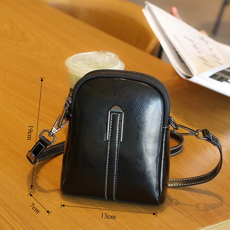 กระเป๋าหนังแท้สะพายไหล่สำหรับผ - Quiet Luxury Bags Crossbody บทวิจารณ์และราคา