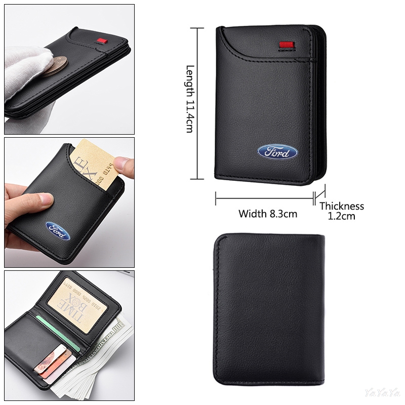 กระเป๋าสตางค์หนัง ใส่บัตรขับขี - Accordion Wallet Zip บทวิจารณ์และราคา
