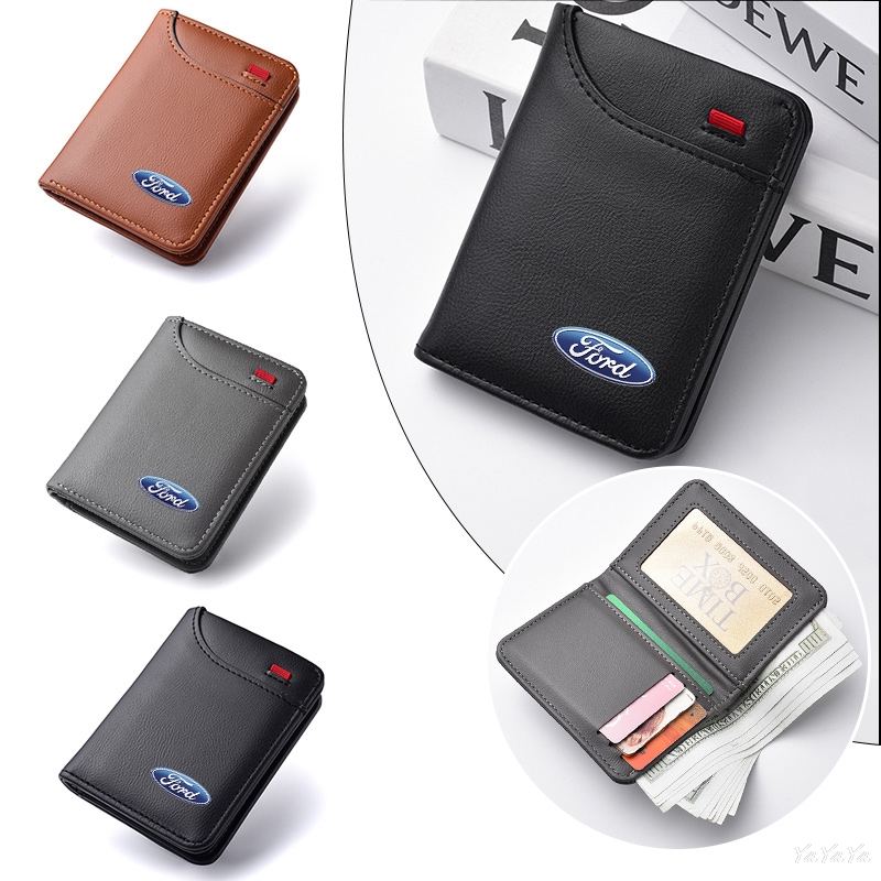 กระเป๋าสตางค์หนัง ใส่บัตรขับขี - Accordion Wallet Zip บทวิจารณ์และราคา
