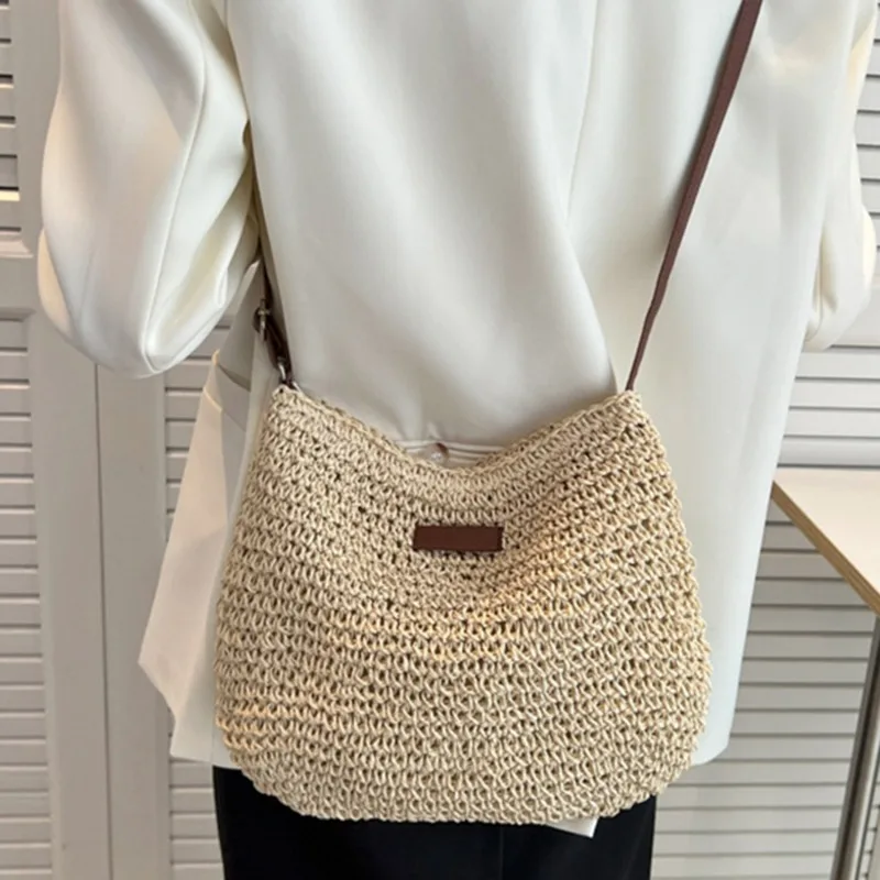 กระเป๋าสะพายข้างสานสำหรับผู้หญ - Luxury Beach Bags Ysl บทวิจารณ์และราคา
