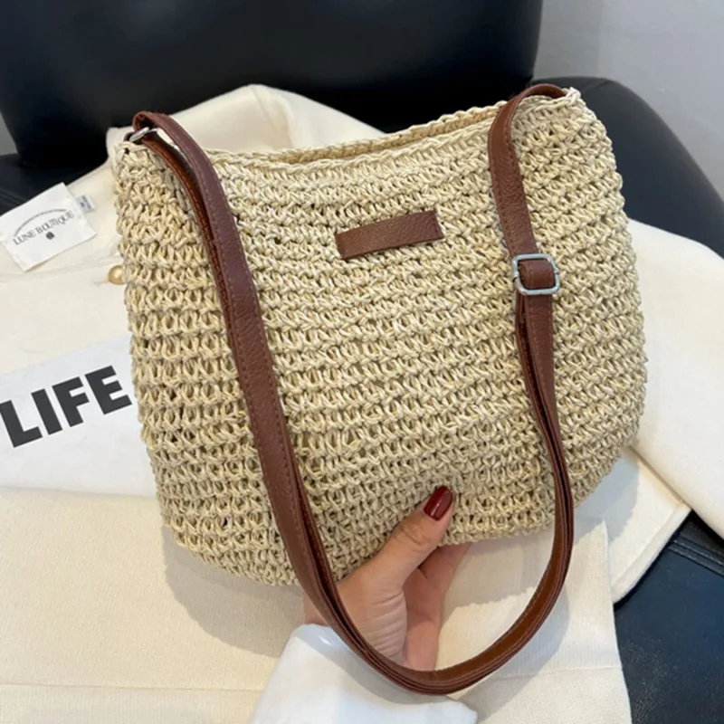 กระเป๋าสะพายข้างสานสำหรับผู้หญ - Luxury Beach Bags Ysl บทวิจารณ์และราคา